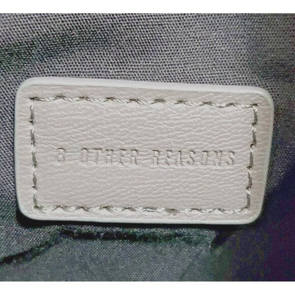 8 Other Reasons Stone Gray Suedette Betsy Slouch Tote Shoulder Bag - Picture 7 of 7